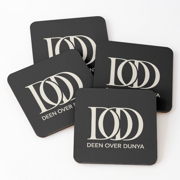 Item preview, Elegant Deen Over Dunya Islamic Minimalist Typography Muslim Faith Aesthetic designed and sold by StuZabine.