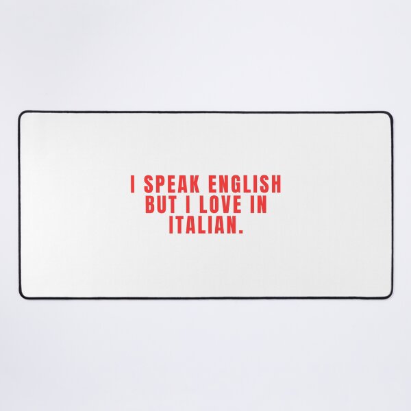 Item preview, I Love in Italian Funny Gifts Italian Quote designed and sold by Sarenay.