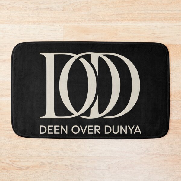 Item preview, Elegant Deen Over Dunya Islamic Minimalist Typography Muslim Faith Aesthetic designed and sold by StuZabine.