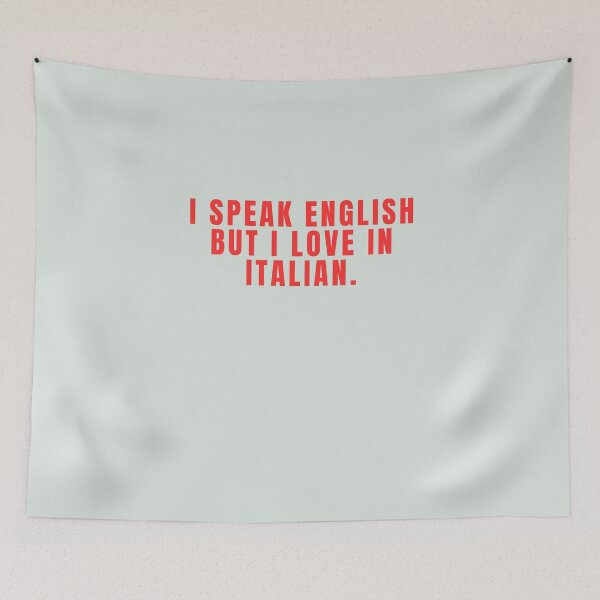 Item preview, I Love in Italian Funny Gifts Italian Quote designed and sold by Sarenay.