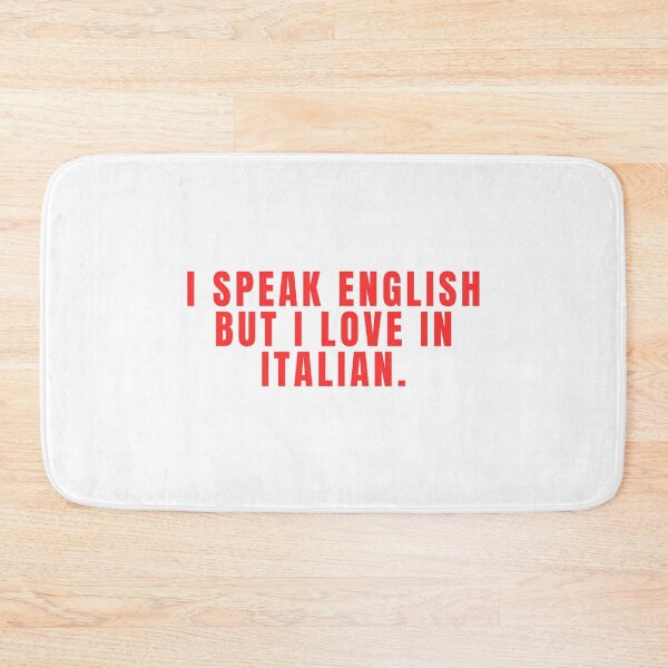 Item preview, I Love in Italian Funny Gifts Italian Quote designed and sold by Sarenay.