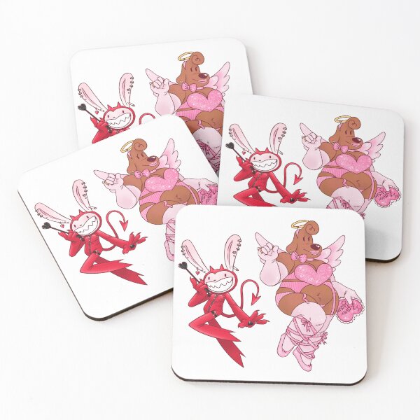 Item preview, sam and max valentine pin up v3 designed and sold by luckyclover7.