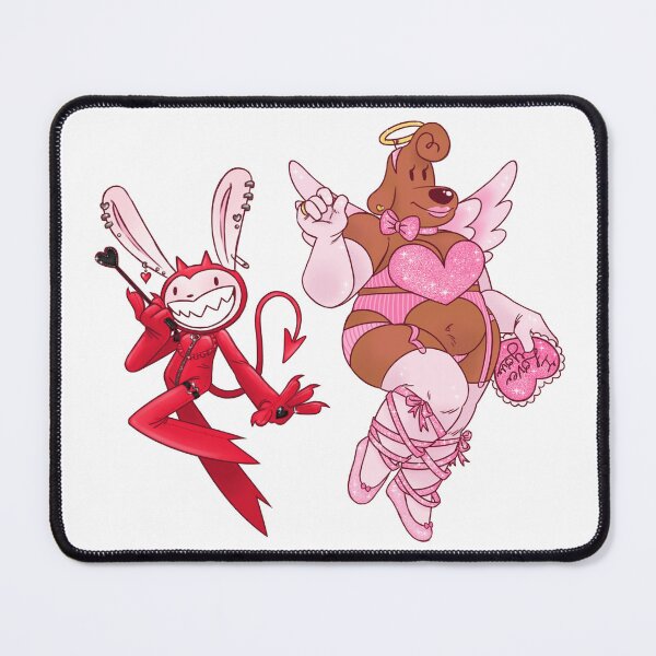 Item preview, sam and max valentine pin up v3 designed and sold by luckyclover7.