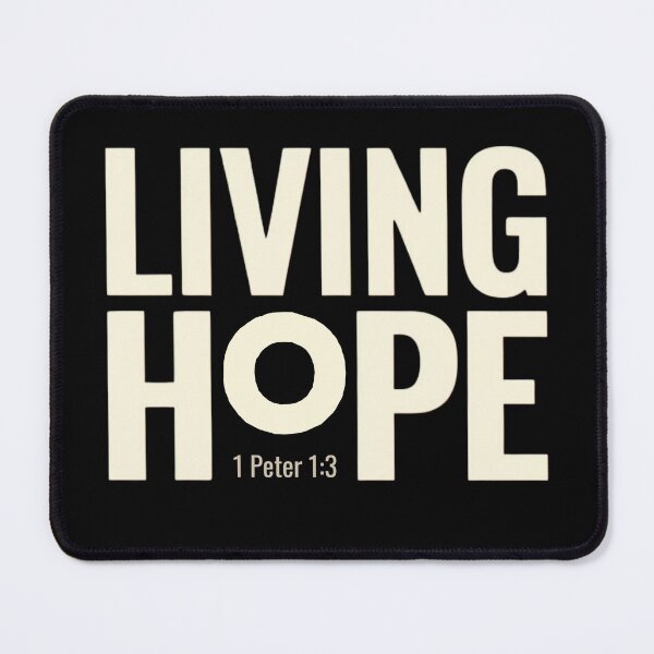 Item preview, Living Hope Christian Typography designed and sold by Sunniz.