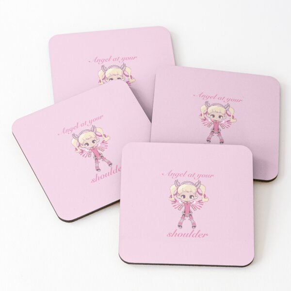 Item preview, mercy angel at your shoulder pink designed and sold by MoanerLisa67.