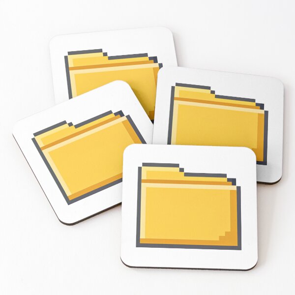 Item preview, 8-bit pack: Retro Pixel Art Vintage Folder Icon designed and sold by altervision.