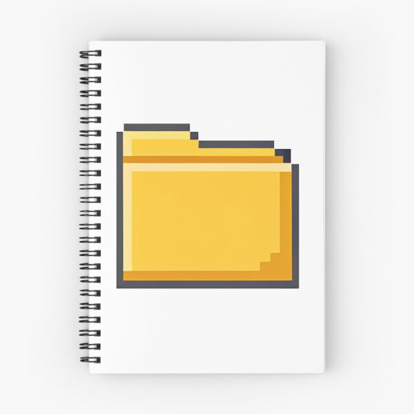 Item preview, 8-bit pack: Retro Pixel Art Vintage Folder Icon designed and sold by altervision.
