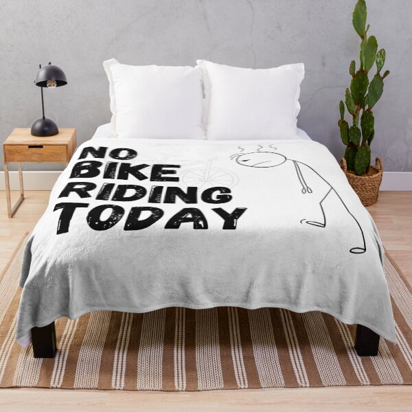Item preview, No Bike Riding Today designed and sold by kestey.