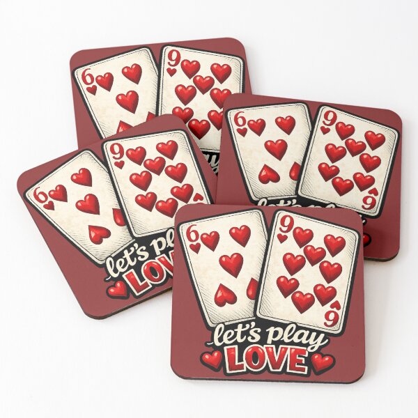 Item preview, Time to Play Love – 69 Hearts Playing Cards  designed and sold by VictoryStudioo.