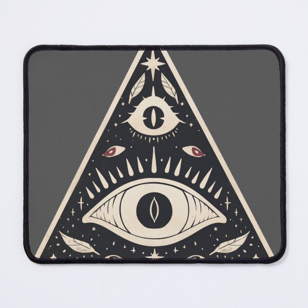 Item preview, All seeing eye triangle designed and sold by MendaciousMina.