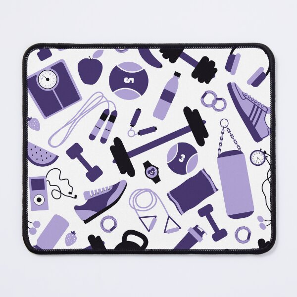Item preview, Gym Fitness Workout Purple designed and sold by VintageStyle.