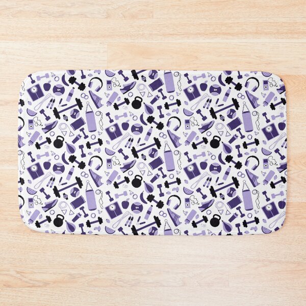 Item preview, Gym Fitness Workout Purple designed and sold by VintageStyle.