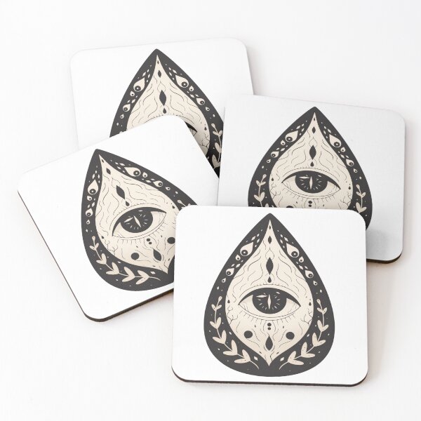 Item preview, All seeing eye planchette designed and sold by MendaciousMina.