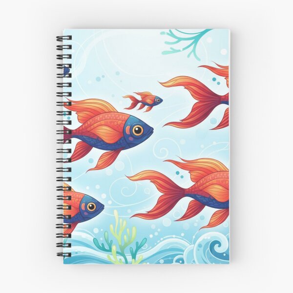 Item preview, Luminous fish in the ocean designed and sold by Sigtrix.