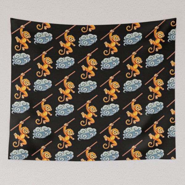 Item preview, The kung fu monkey designed and sold by 8d38kavya.
