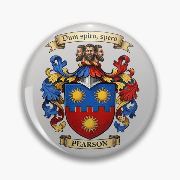 Item preview, The Pearson Family Coat of Arms designed and sold by BagTown Clans.