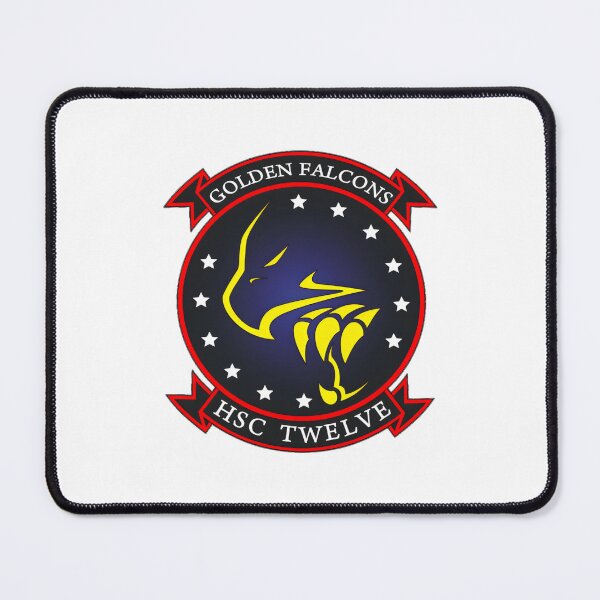 Item preview, US Navy HSC-12 Golden Falcons Squadron Insignia designed and sold by CharlieDesings.