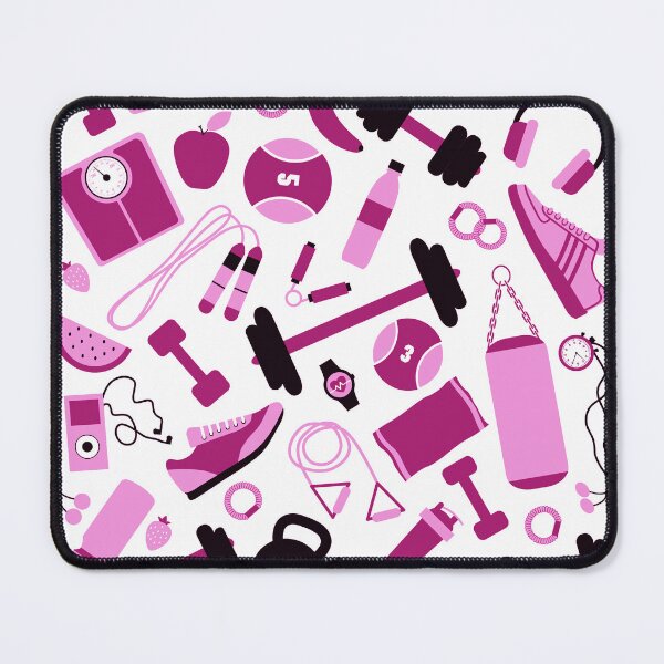 Item preview, Gym Fitness Workout Pink designed and sold by VintageStyle.