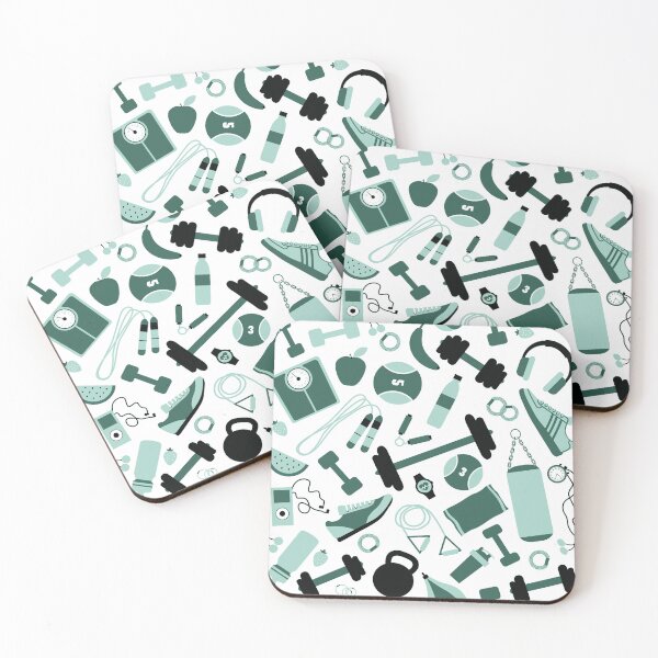 Item preview, Gym Fitness Workout Green designed and sold by VintageStyle.