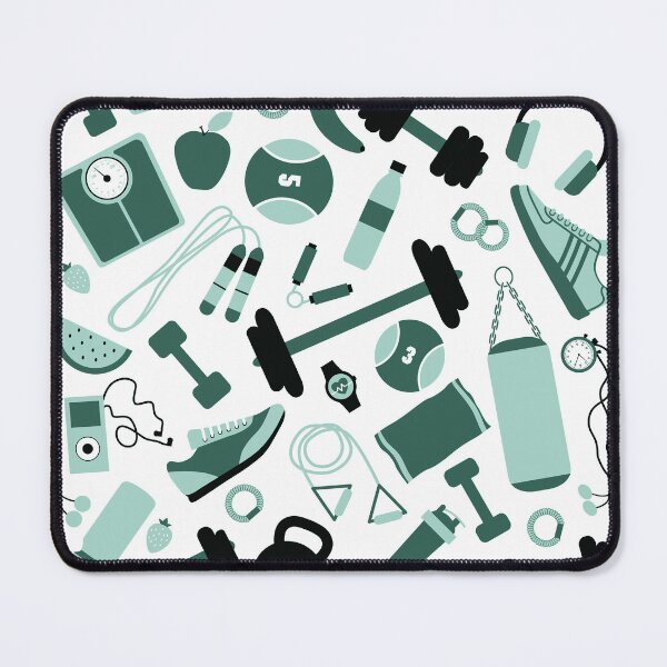 Item preview, Gym Fitness Workout Green designed and sold by VintageStyle.