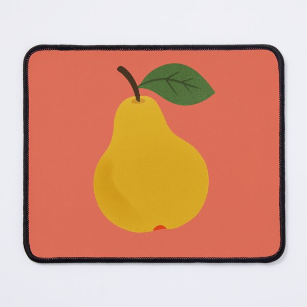 Item preview, Pear Art Print – Soft Yellow Coral Kitchen Wall Decor designed and sold by Aloloco.
