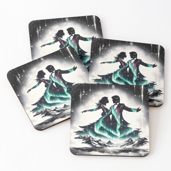 Item preview, Northern Lights and Couple, Ai Generated Art  designed and sold by ACC .