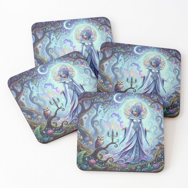 Item preview, Mystical Queen in the Enchanted Forest designed and sold by Sigtrix.