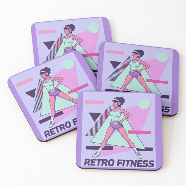 Item preview, retro fitness designed and sold by Shop-Pi.