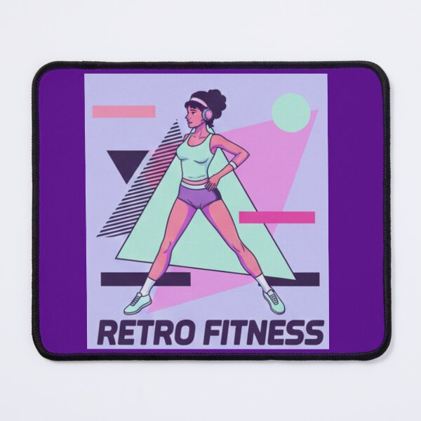 Item preview, retro fitness designed and sold by Shop-Pi.