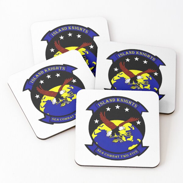 Item preview, US Navy HSC-25 Island Knights Squadron Insignia designed and sold by CharlieDesings.
