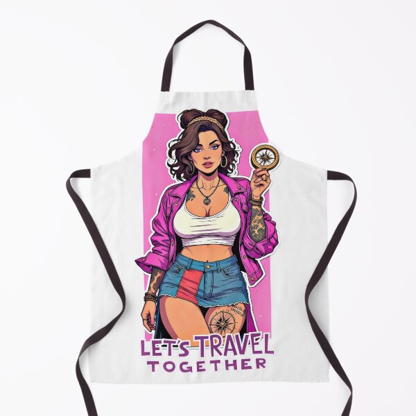 Item preview, Let’s Travel Together | Retro Wanderlust Pop Art designed and sold by Neer arts.