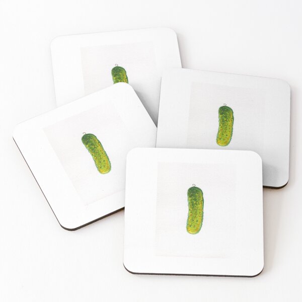 Item preview, Small watercolor pickle designed and sold by MendaciousMina.
