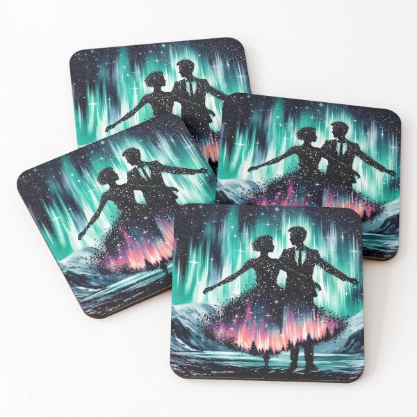 Item preview, Northern Lights and Couple, Ai Generated Art  designed and sold by ACC .