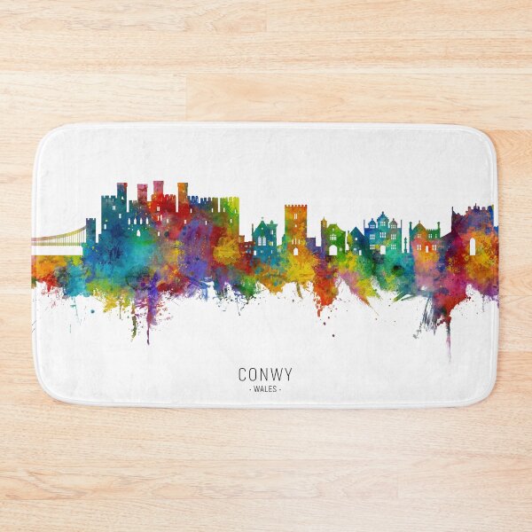 Item preview, Conwy Wales Skyline designed and sold by ArtPrints.