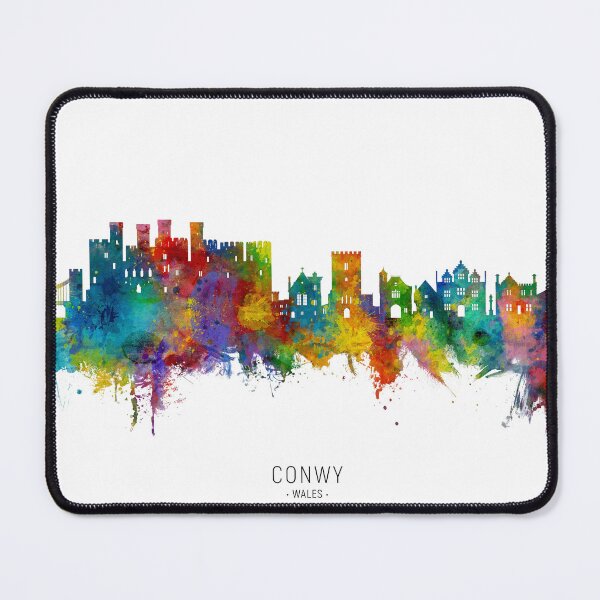Item preview, Conwy Wales Skyline designed and sold by ArtPrints.