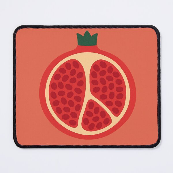 Item preview, Pomegranate Art Print – Coral Red Kitchen Wall Decor designed and sold by Aloloco.