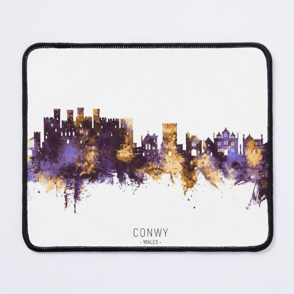 Item preview, Conwy Wales Skyline designed and sold by ArtPrints.