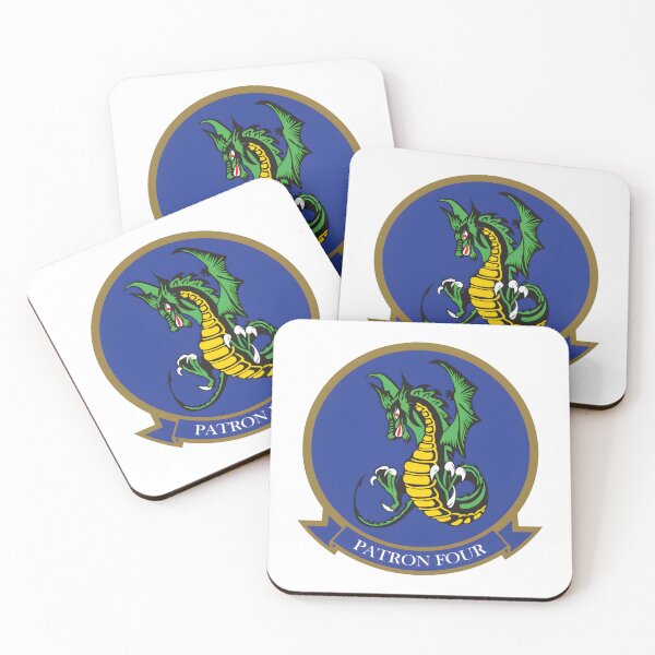 Item preview, Patron Four Sea Dragon Naval Squadron Emblem designed and sold by CharlieDesings.