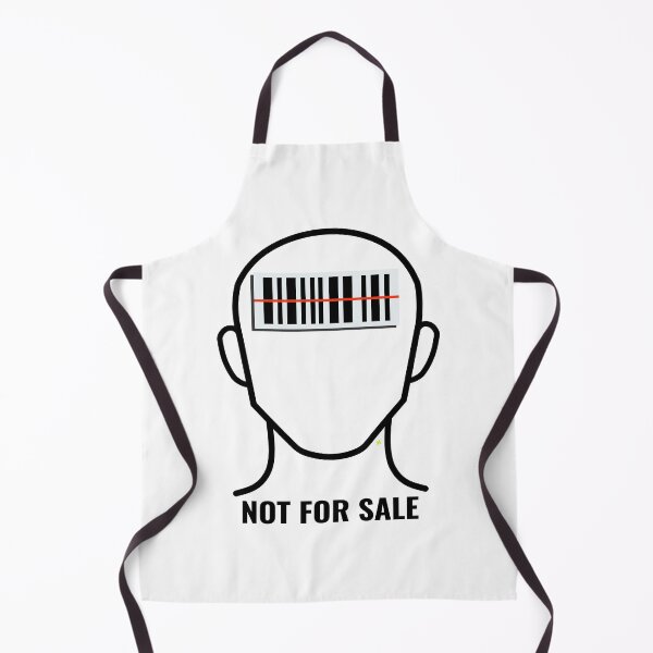 Item preview, Not For Sale Human Barcode Statement designed and sold by NotEqualOfficial.