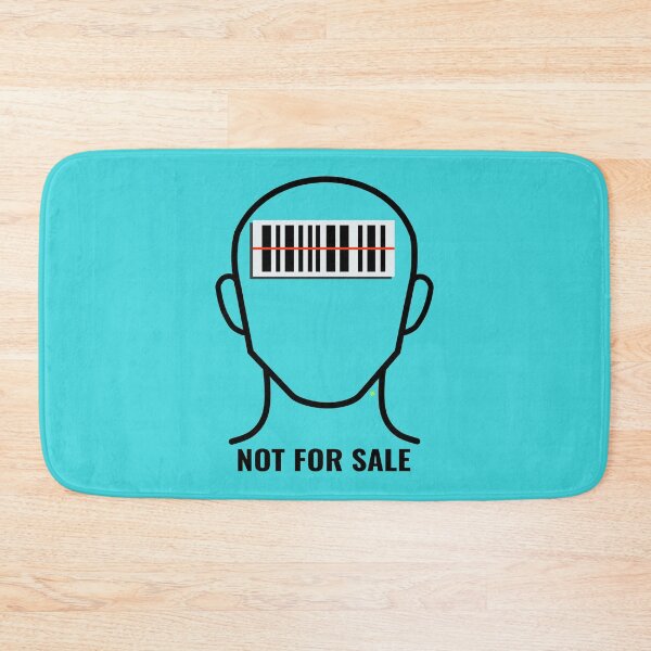 Item preview, Not For Sale Human Barcode Statement designed and sold by NotEqualOfficial.