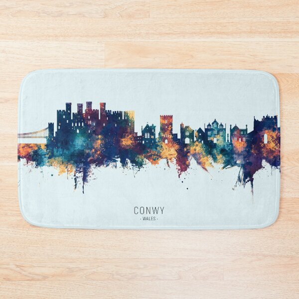 Item preview, Conwy Wales Skyline designed and sold by ArtPrints.