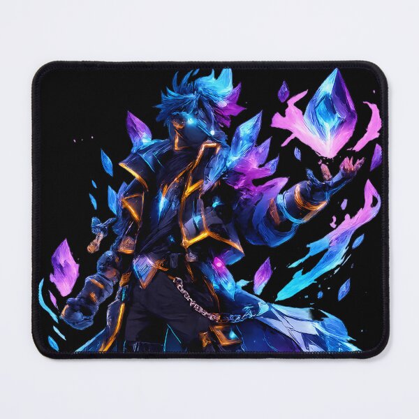Item preview, Cybernetic Crystal Warrior Neon Astral Knight designed and sold by CrystalVanta.