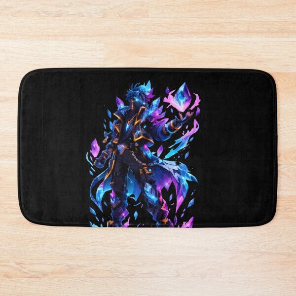 Item preview, Cybernetic Crystal Warrior Neon Astral Knight designed and sold by CrystalVanta.