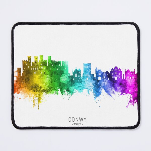 Item preview, Conwy Wales Skyline designed and sold by ArtPrints.