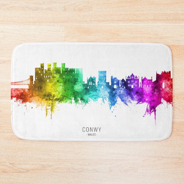 Item preview, Conwy Wales Skyline designed and sold by ArtPrints.