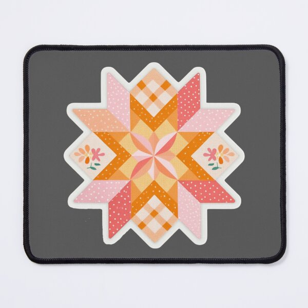 Item preview, Quilt block sticker designed and sold by MendaciousMina.