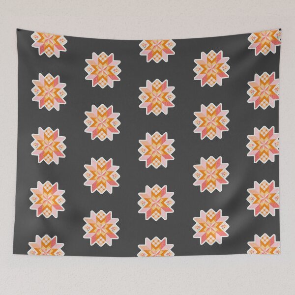 Item preview, Quilt block sticker designed and sold by MendaciousMina.