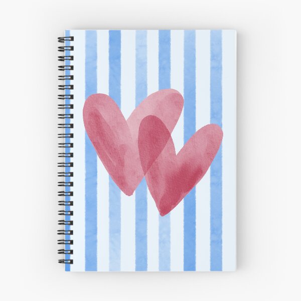 Item preview, Blue stripes with red heart  designed and sold by Anisha  Vaz.