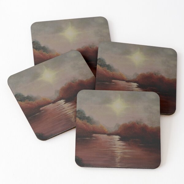 Item preview, Autumn sunset at the lake designed and sold by Austellus.
