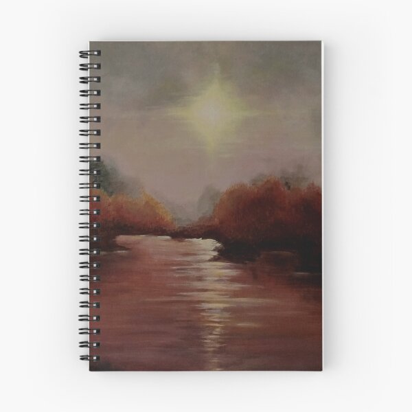 Item preview, Autumn sunset at the lake designed and sold by Austellus.